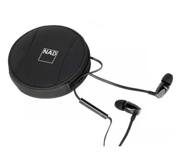 NAD VISO HP20 vezetékes fülhallgató (iPhone), fekete