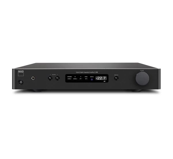 NAD C 338 hibrid digitális sztereó erősítő + DAC (Bemutató darab)
