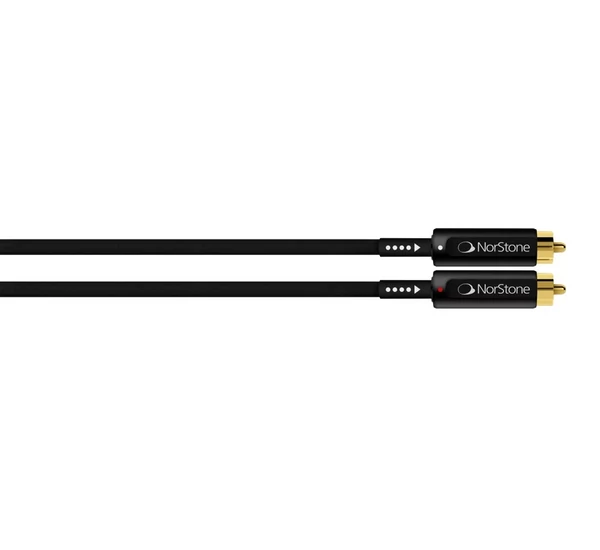 NorStone Arran RCA audio összekötő kábel, 0.6m