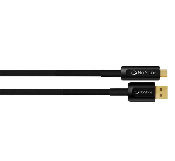 NorStone Arran USB A-B összekötő kábel, 0,75 méter