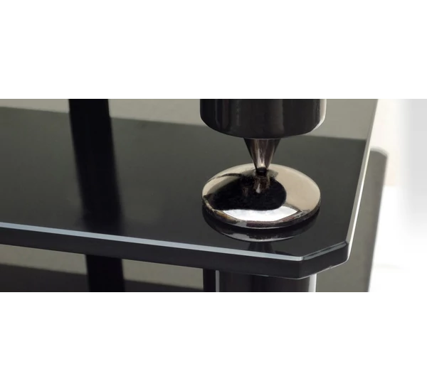 NorStone Bergen 2 A/V TV- és HiFi állvány, fekete