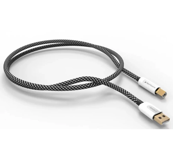 NORSTONE JURA USB A-B ezüstözött összekötő kábel, 3 méter
