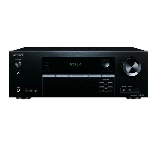Onkyo TX-NR474 AV  5.1 hálózatképes UHD házimozi erősítő, Fekete
