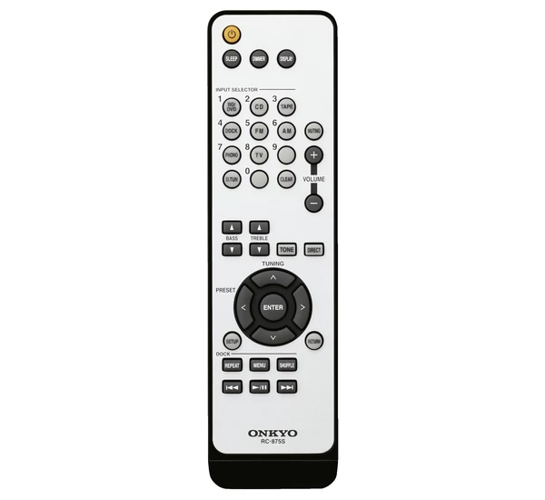 Onkyo TX-8020 Sztereó rádióerősítő, Fekete
