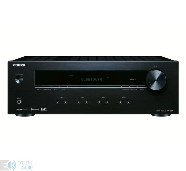 Onkyo TX-8220 Sztereó rádióerősítő, Fekete