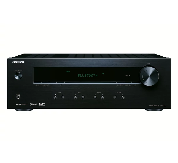 Onkyo TX-8220 Sztereó rádióerősítő, Fekete