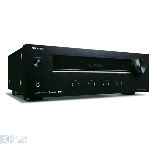 Onkyo TX-8220 Sztereó rádióerősítő, Fekete