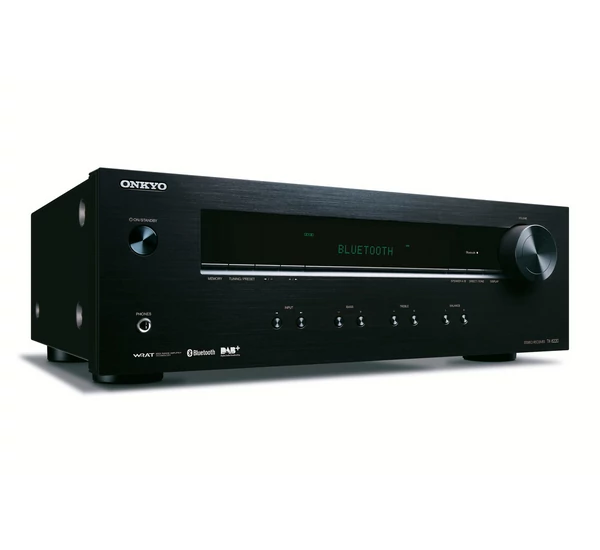 Onkyo TX-8220 Sztereó rádióerősítő, Fekete
