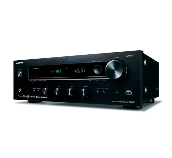 Onkyo TX-8270 hálózati, sztereó rádióerősítő, fekete