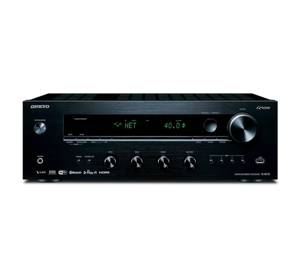 Onkyo TX-8270 hálózati, sztereó rádióerősítő, fekete