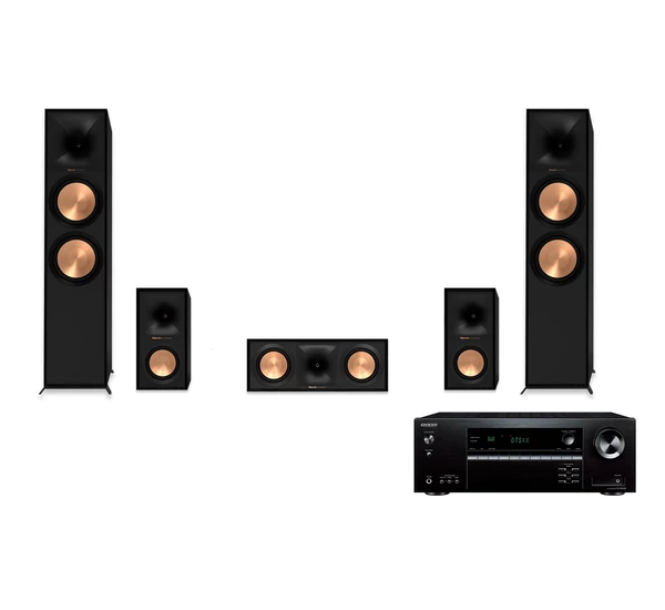 Onkyo TX-NR5100 + Klipsch R-800F 5.0 házimozi szett, fekete