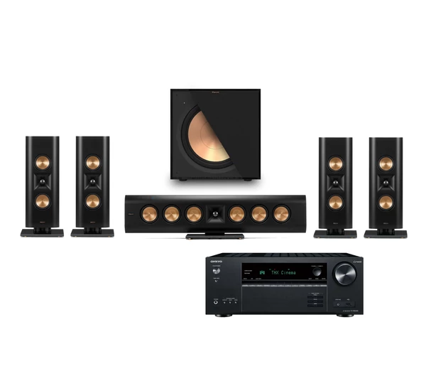 ONKYO TX-NR6100 + KLIPSCH RP-240D 5.1 házimozi szett