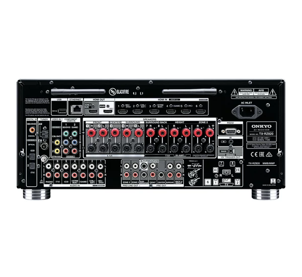 Onkyo TX-RZ820 7.2 hálózatképes UHD házimozi erősítő, Ezüst