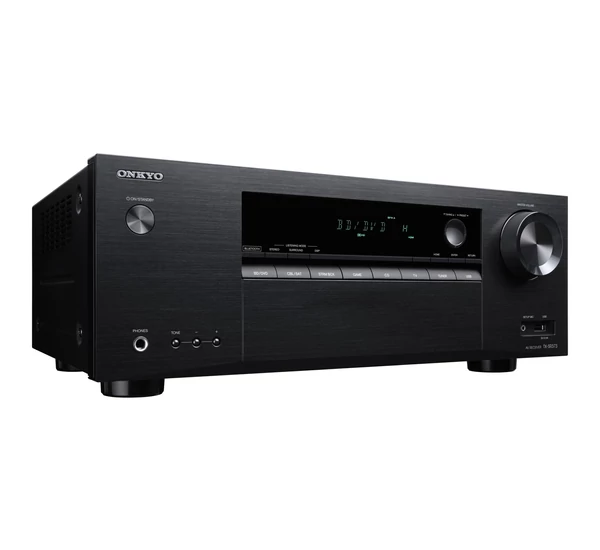 Onkyo TX-SR373 5.1 csatornás AV házimozi erősítő, Fekete