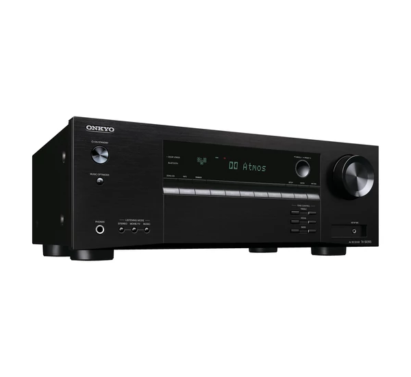 Onkyo TX-SR393 5.2 csatornás AV házimozi erősítő, Fekete