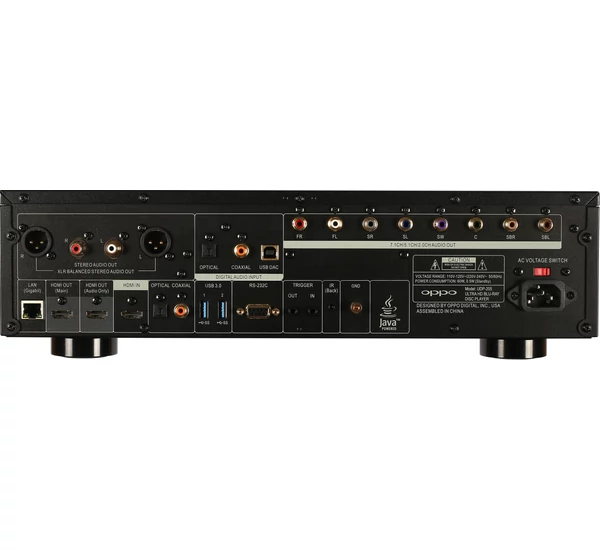 Oppo UDP-205 4K UHD Multimédia - Blu-Ray lejátsó
