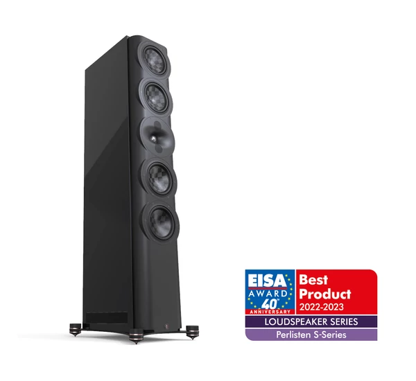 Perlisten S7t frontsugárzó, zongoralakk fekete