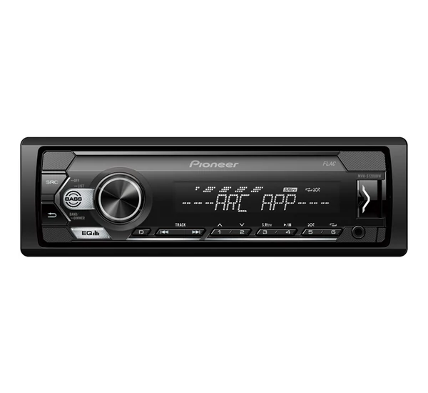 PIONEER MVH-S120UBW USB/AUX autóhifi fejegység, fehér kijelző