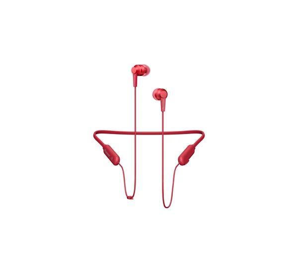 Pioneer SE-C7BT mikrofonos Bluetooth fülhallgató, piros