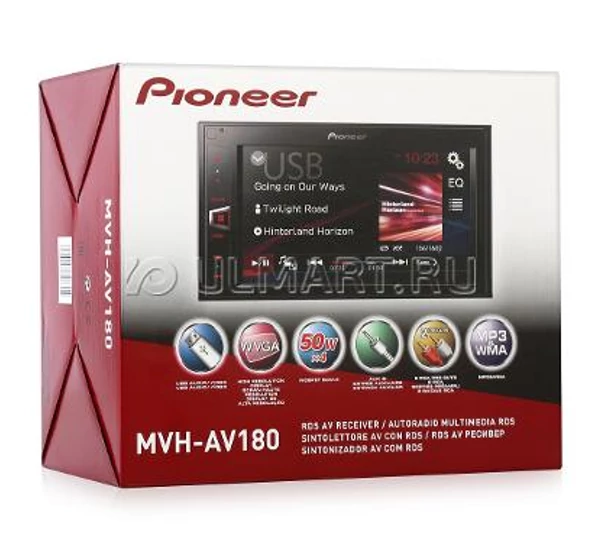 Pioneer MVH-AV180 2DIN autohifi fejegység