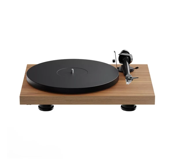 PRO-JECT Debut EVO 2 lemezjátszó (MM EVO hangszedő) - dió furnér szín