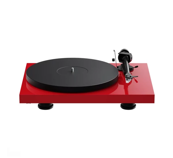 PRO-JECT Debut EVO 2 lemezjátszó (MM EVO hangszedő) - lakk piros
