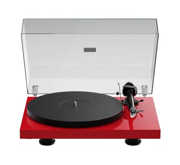 PRO-JECT Debut EVO 2 lemezjátszó (MM EVO hangszedő) - lakk piros