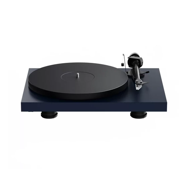 PRO-JECT Debut EVO 2 lemezjátszó (MM EVO hangszedő) - matt acél-kék