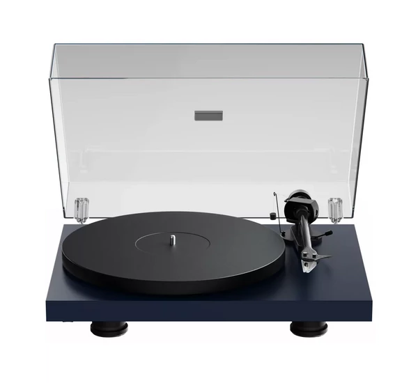 PRO-JECT Debut EVO 2 lemezjátszó (MM EVO hangszedő) - matt acél-kék
