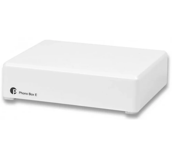 Pro-Ject Phono Box E - Phono előerősítő MM hangszedőkhöz, fehér