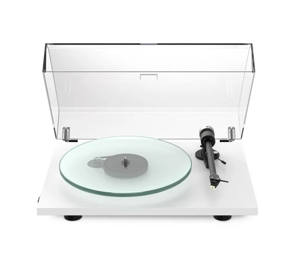 Pro-Ject T2 lemezjátszó Sumiko Rainier hangszedővel, fehér