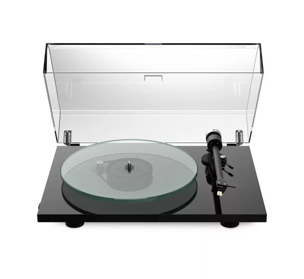 PRO-JECT T2 lemezjátszó Sumiko Rainier hangszedővel, fekete