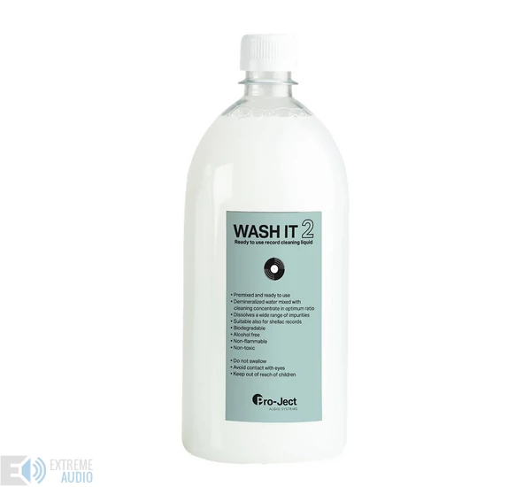 Pro-Ject Wash it 2 mosófolyadék VC-S és VC-E lemezmosóhoz - 1000 ml