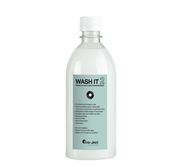 Pro-Ject Wash it 2 mosófolyadék VC-S és VC-E lemezmosóhoz - 500 ml