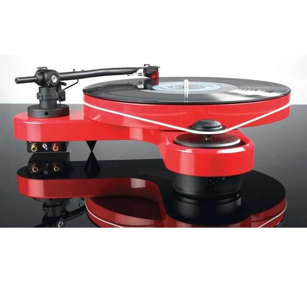 Pro-Ject RPM 3 Carbon analóg lemezjátszó piros Ortofon 2M-Silver hangszedővel