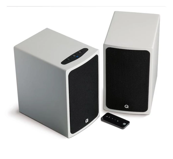 Q MEDIA BT3 fehér aktív bluetoothos hangfal