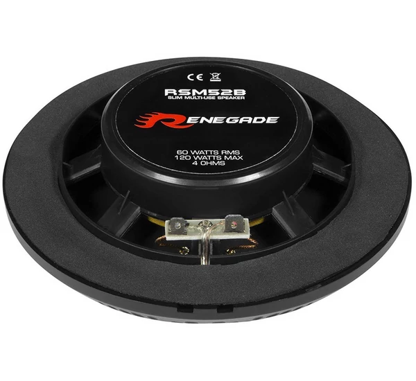 Renegade Marine RSM-52B 2 utas, vízálló koaxiális hangszórópár 13cm, fekete