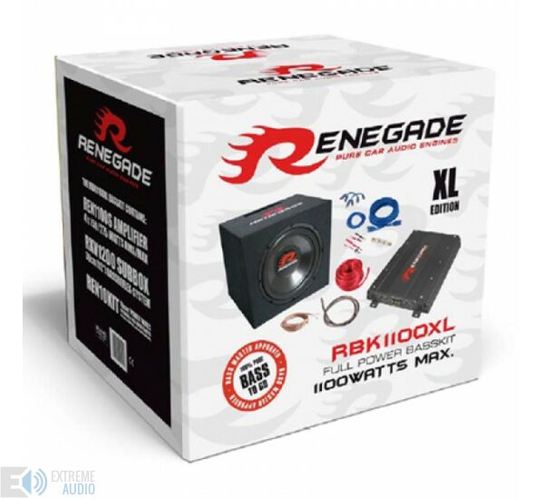 Renegade RXA1100 Erősítő + RXV1200 Sub + REN10KIT
