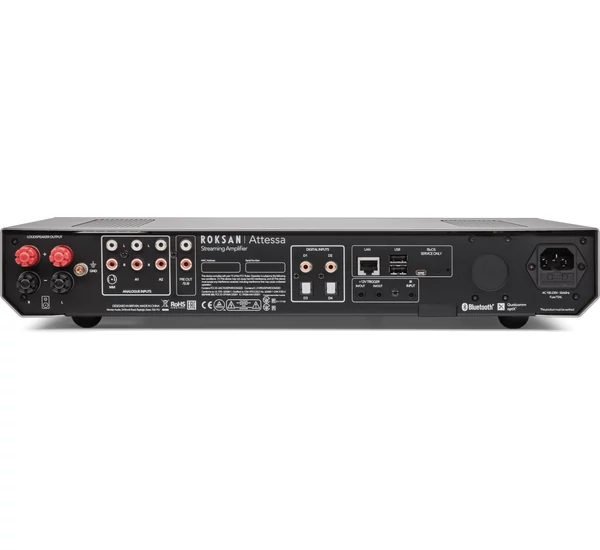 Roksan Attessa Streaming, hálózati erősítő, ezüst