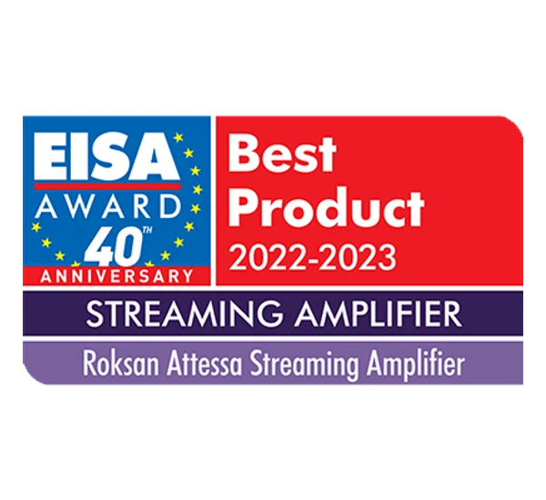 Roksan Attessa Streaming, hálózati erősítő, ezüst