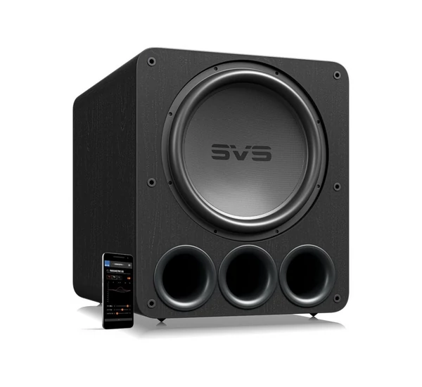 SVS PB-17 Ultra R|Evolution High-End aktív mélysugárzó, fekete tölgy