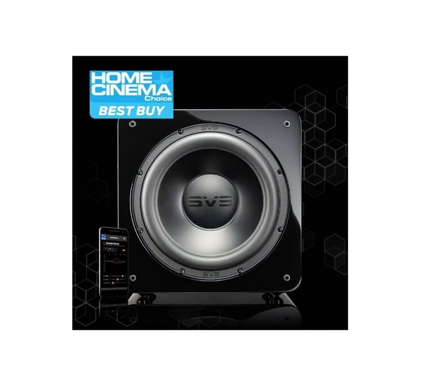SVS SB-2000 Pro aktív mélysugárzó, fekete tölgy