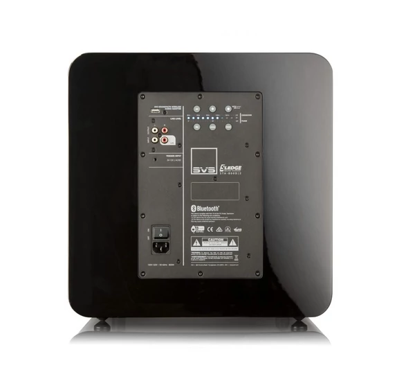 SVS SB-3000 aktív mélysugárzó, magasfényű fekete