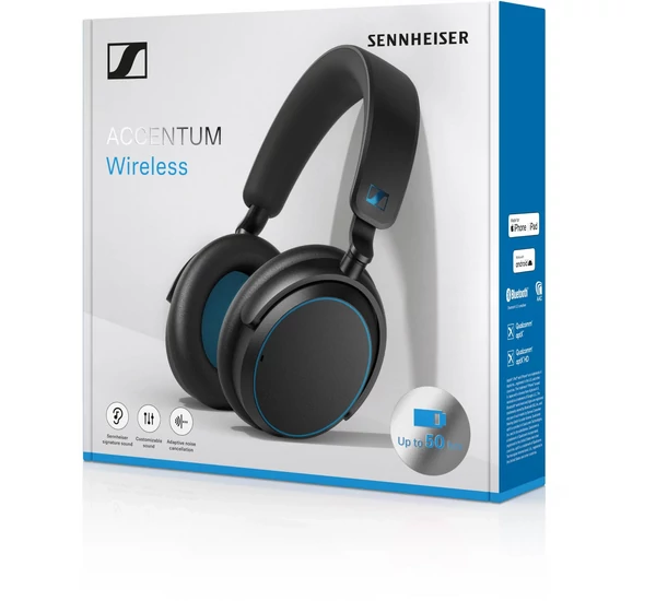 Sennheiser ACCENTUM Special Edition Wireless fejhallgató, kék