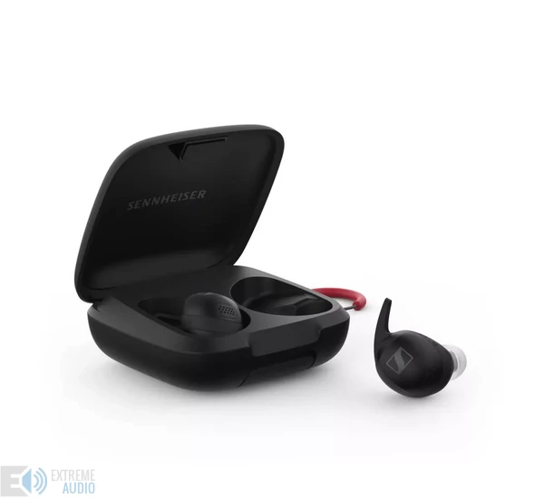 Sennheiser MOMENTUM  Sport TWS fülhallgató, fekete (Bemutató darab)