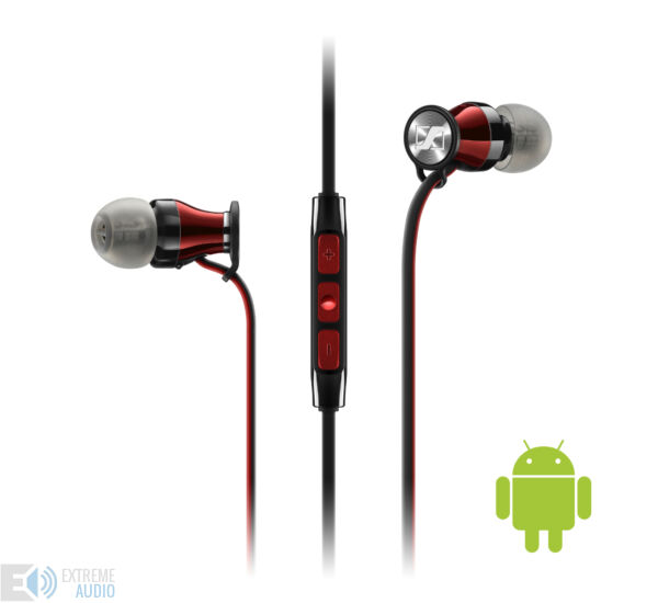 Sennheiser Momentum In-Ear fülhallgató Android (M2 IEG), red