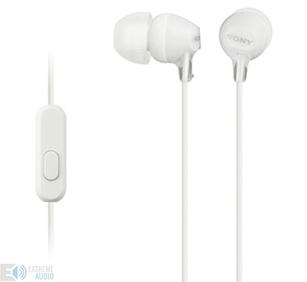 Sony MDR-EX15AP-WHT fehér fülhallgató