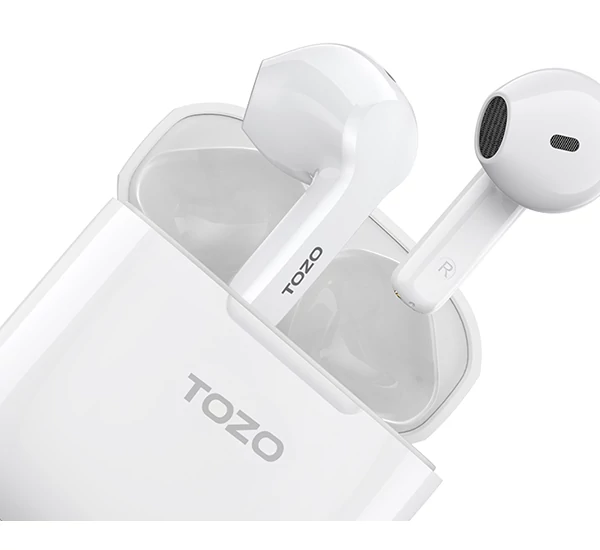 TOZO A3 Pro TWS fülhallgató, fehér