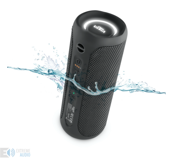 Vieta Pro DANCE hordozható Bluetooth hangszóró 25W, fekete