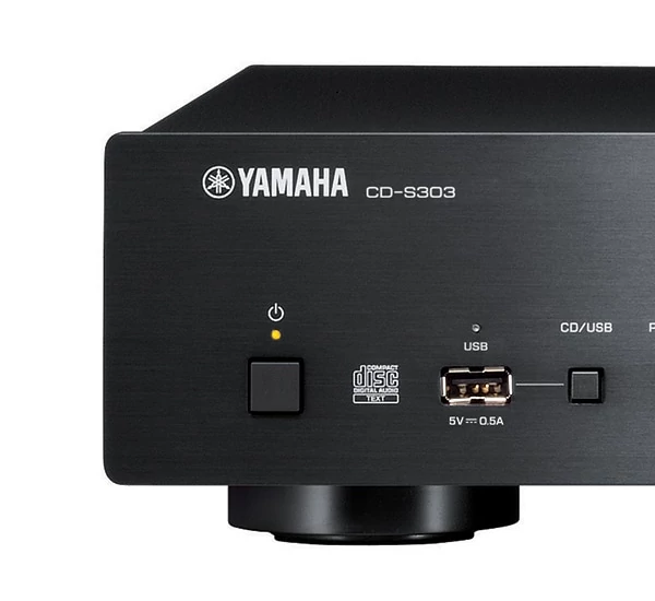 YAMAHA CD-S303 CD lejátszó, fekete